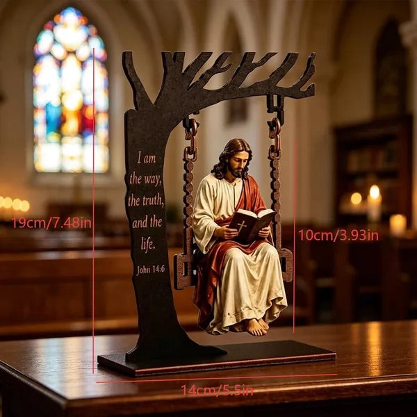 Christian Jesus Swing Ornament