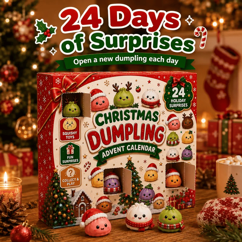 24 Days Of Squishy Christmas Surprises