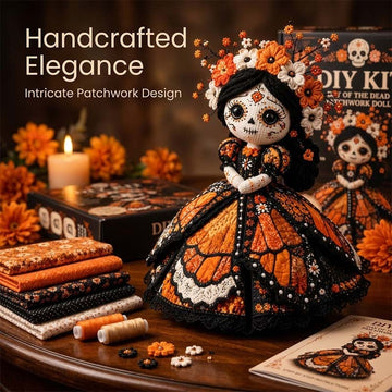 Halloween Patchwork Doll DIY Kit