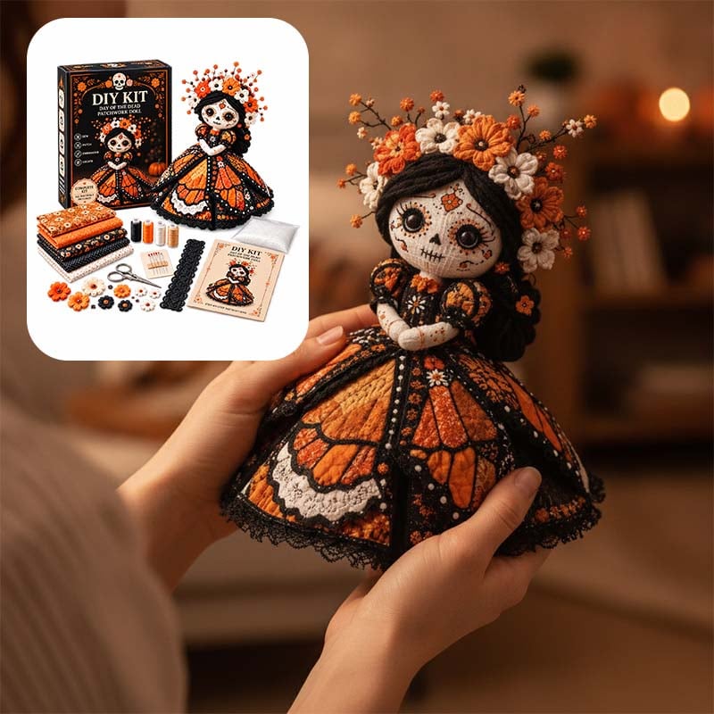 Halloween Patchwork Doll DIY Kit